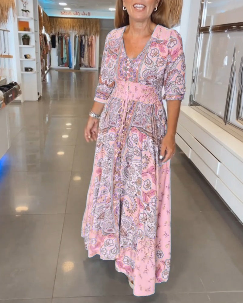 Louisa™ | Sukienka letnia z dekoltem w kształcie litery V