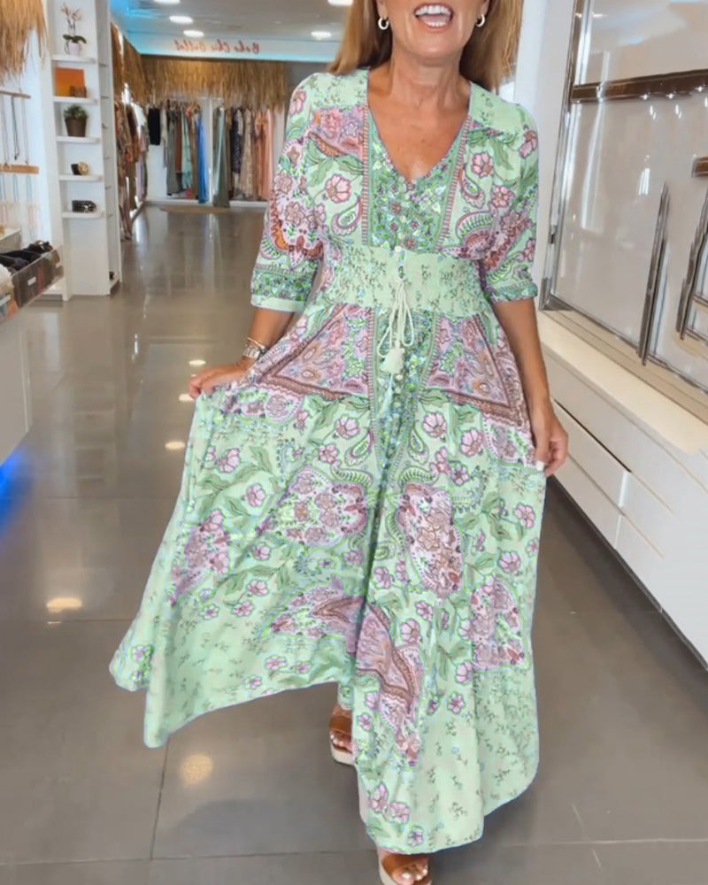 Louisa™ | Sukienka letnia z dekoltem w kształcie litery V