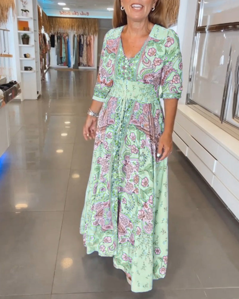 Louisa™ | Sukienka letnia z dekoltem w kształcie litery V