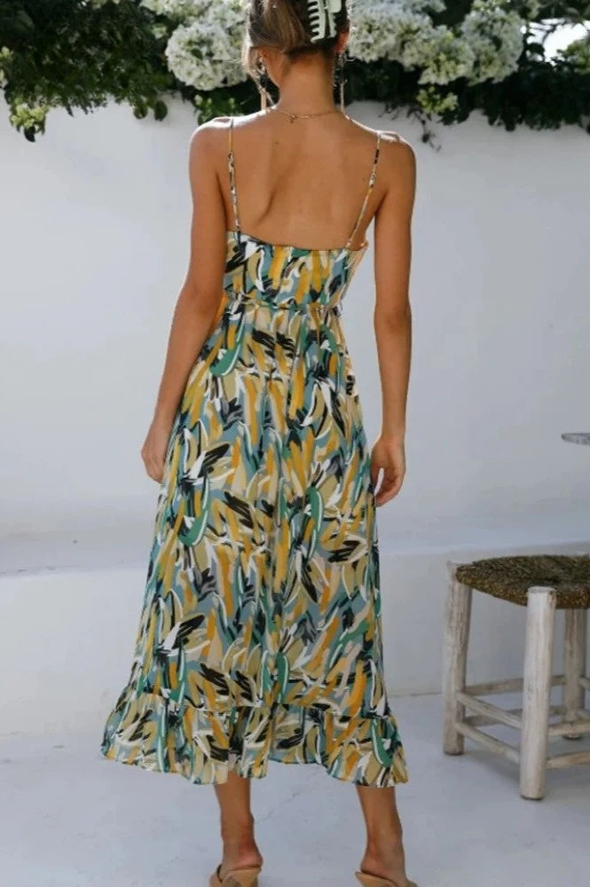 Emily | Kolorowa Sukienka Letnia