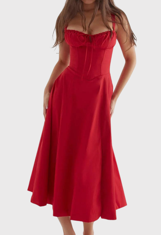 Carméa™ | Sukienka bustier z modelowaniem talii