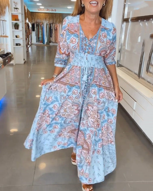 Louisa™ | Sukienka letnia z dekoltem w kształcie litery V