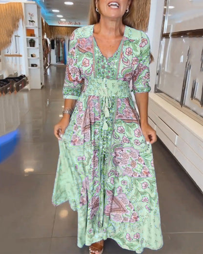 Louisa™ | Sukienka letnia z dekoltem w kształcie litery V