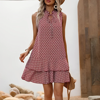 Larysa | Letnia sukienka bez rękawów