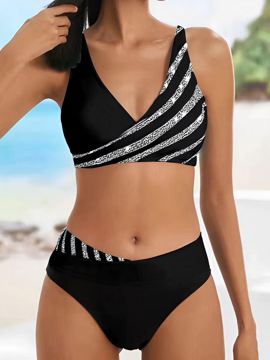 Deniella - Żywy Stripes Bikini Set
