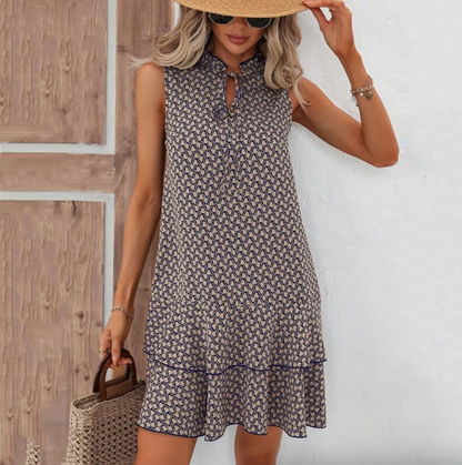 Larysa | Letnia sukienka bez rękawów