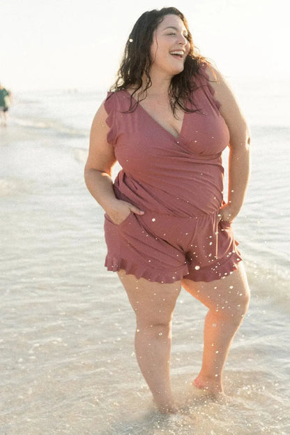 ALOHA - Strój kąpielowy z zakryciem brzucha