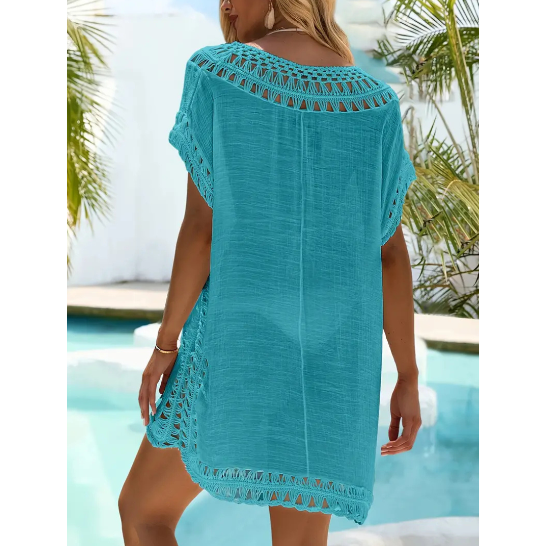 Deanna - Boho Sukienka Narzutowa