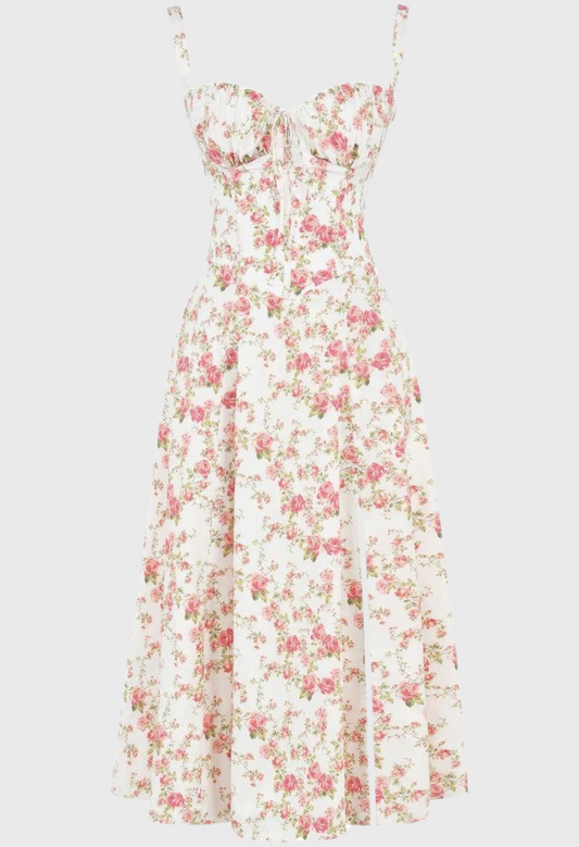 Carméa™ | Sukienka bustier z modelowaniem talii