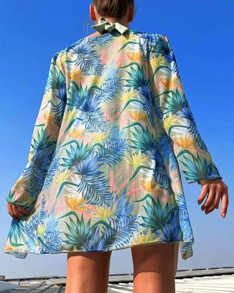 Kolleen - Tropikalny Luksusowy Zestaw Bikini