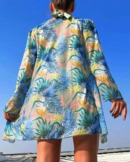 Kolleen - Tropikalny Luksusowy Zestaw Bikini